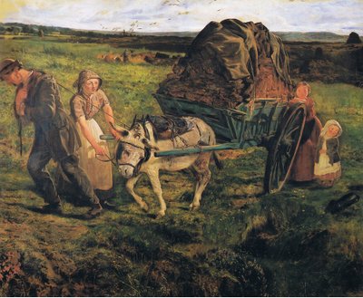 Carting Turf from the Moss by Thomas Wade